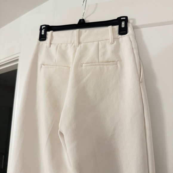 Aritzia High Waisted Effortless Dress Pants - Off White - Wilfred Size 0 - Picture 5 of 5